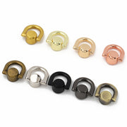 バックル バッグ用 2個セット Dカン コネクタバックル 金具 留め具 手芸 ハンドメイド用品 DIY かばん用 裁縫材料 金 銀 黒 ブロンズ おしゃれ カバン