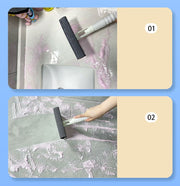 ガラスワイパー スクイージー スプレーボトル付き 多機能 スポンジブラシ クリーナー 掃除用品 窓拭き 水切り 鏡 壁 床 浴室
