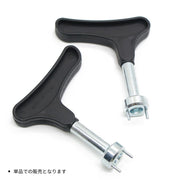 ゴルフスパイクレンチ ゴルフシューズ用 単品 交換レンチ ゴルフ用品 ゴルフアクセサリー 鋲交換 2ピン 工具 メンテナンス グリップ 握りやすい 便利