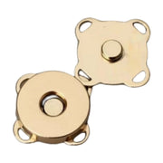 マグネットホック 4個セット マグネットボタン 金属ボタン 手芸用品 手芸 ハンドメイド 金具 留め具 クラフト金具 バッグ留め具 丸型 ラウンド型