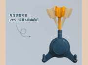 シャワーヘッドホルダー シャワーフック バス用品 シャワー掛け 穴あけ不要 角度調節 簡単取り付け 吸盤式 浴室 風呂場
