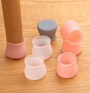 イス脚キャップ イス脚カバー 椅子脚カバー 4個セット カバー 椅子 脚 イス 保護 生活雑貨 傷防止 滑り止め シンプル スクエア 防水