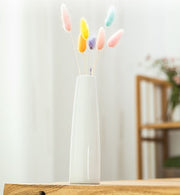 花瓶 花びん フラワーベース フラワースタンド 一輪挿し 陶器 シンプル 円柱 おしゃれ 可愛い 生け花 造花 インテリア雑貨