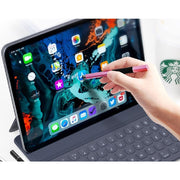 タッチペン スタイラスペン 2way 2in1 タブレットアクセサリー スマホアクセサリー iPad タブレット iPhone スマホ 極細 両側 便利