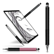 タッチペン スタイラスペン 2way 2in1 タブレットアクセサリー スマホアクセサリー iPad タブレット iPhone スマホ 極細 両側 便利