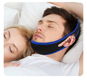いびき対策ベルト 顎サポーター チンストラップ 睡眠用 いびき対策グッズ フェイスベルト 夜用 通気性 面ファスナー マジック テープ