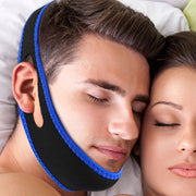 いびき対策ベルト 顎サポーター チンストラップ 睡眠用 いびき対策グッズ フェイスベルト 夜用 通気性 面ファスナー マジック テープ