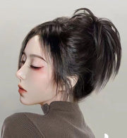 ポイントウィッグ 部分ウィッグ ポニーテール ポイントエクステ バンスクリップ 付け毛 レディース 女性 ヘアアクセサリー 挟む ヘアアレンジ まとめ髪