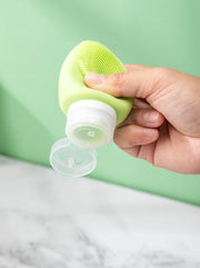 アトマイザー 単品 詰め替え容器 60ml 90ml ミニ 小型 ブラシ付き シンプル 化粧水 持ち運び 持ち歩き お出かけシーン 旅行 トラベル 赤 青 緑 オレンジ色 紫