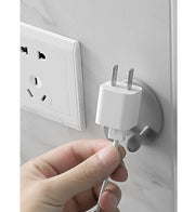 粘着フック 2個セット ケーブルクリップ 壁付け 多用途 粘着テープ 収納 配線 整理整頓 日用品雑貨 ケーブルホルダー コードホルダー スマホスタンド リモコンスタンド