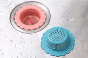 ゴミ受け 排水口 シンク 浅型 つまみ かわいい おしゃれ キッチン バスルーム 浴室 プラスチック 生ごみ 髪の毛 キャッチ 水回り ネット 流し台 網 台所 付け替え 交換
