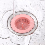 ゴミ受け 排水口 シンク 浅型 つまみ かわいい おしゃれ キッチン バスルーム 浴室 プラスチック 生ごみ 髪の毛 キャッチ 水回り ネット 流し台 網 台所 付け替え 交換