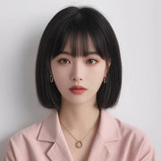 全頭かつら フルウィッグ レディース 女性用 ヘアウィッグ ボブ ストレート 前髪あり つけ毛 ヘアアレンジ 自然 コスプレ 仮装 イメチェン 可愛い