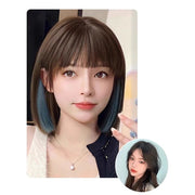 全頭かつら フルウィッグ レディース 女性用 ヘアウィッグ ボブ ストレート 前髪あり つけ毛 ヘアアレンジ 自然 コスプレ 仮装 イメチェン 可愛い