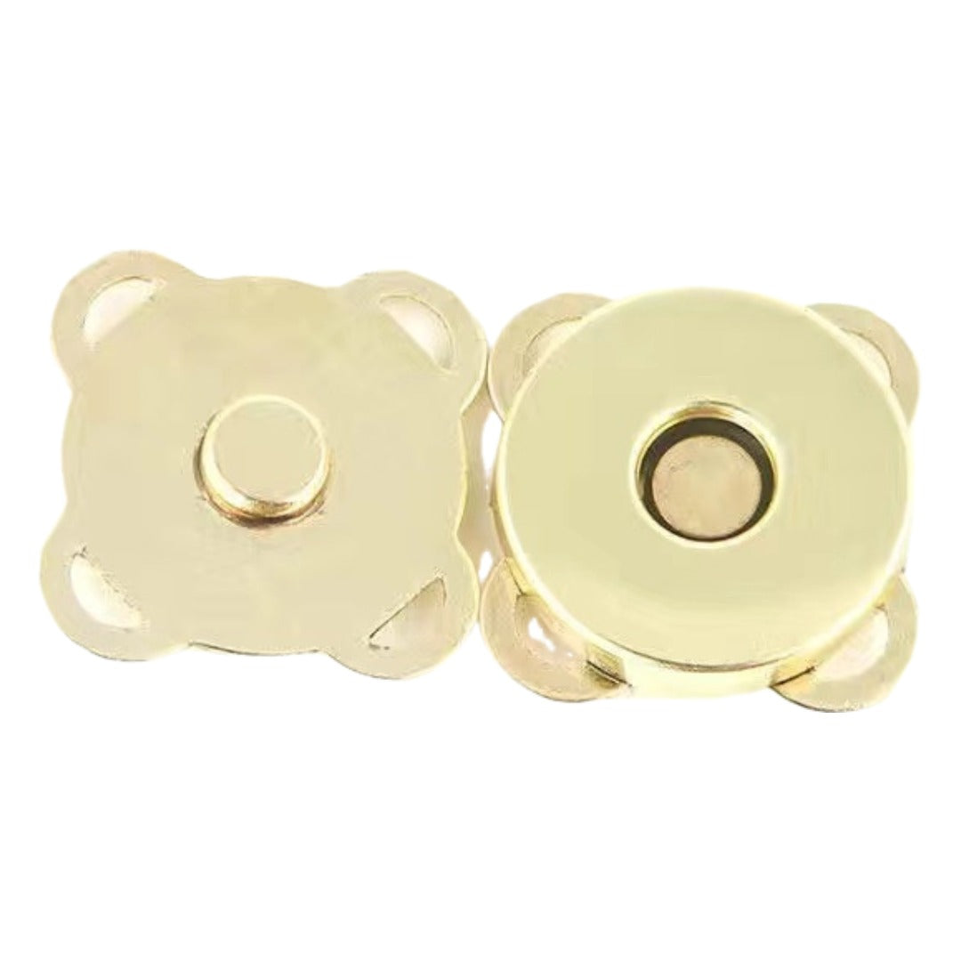 マグネットホック 6個セット マグネットボタン 金属ボタン 手芸用品 手芸 ゴールド6個セット バリエーション画像