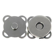 マグネットホック 6個セット マグネットボタン 金属ボタン 手芸用品 手芸 ハンドメイド 金具 留め具 クラフト金具 バッグ留め具 丸型 ラウンド型