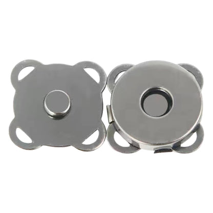 マグネットホック 6個セット マグネットボタン 金属ボタン 手芸用品 手芸 ガンメタ6個セット バリエーション画像