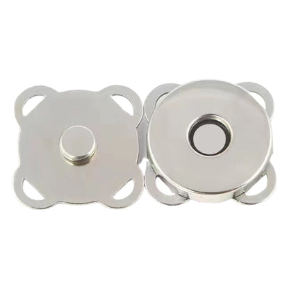 マグネットホック 6個セット マグネットボタン 金属ボタン 手芸用品 手芸 シルバー6個セット バリエーション画像