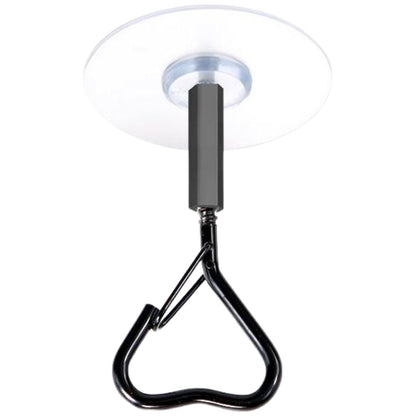 粘着フック 天井フック 2個セット 工具不要 穴あけ不要 貼り付け ブラック×ハート バリエーション画像