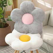フロアクッション シートクッション 直径45cm お花 フラワー型 座布団 椅子用 背もたれ 背当て かわいい おしゃれ キュート インテリア雑貨 ファブリック 抱き枕