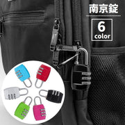 南京錠 ダイヤル式 3桁 鍵 カギ ロック ナンバー可変式 防犯関連グッズ 施錠 パスワード 暗証番号 盗難防止 セキュリティ 防犯対策 海外旅行 スーツケース ロッカー ポスト 宅配ボックス