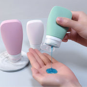 トラベルボトル 60ml 詰替え容器 小分け 旅行用品 シャンプー トリートメント 乳液 ボディーソープ ストッパー 出張 スポーツジム 携帯 持ち歩き くすみカラー おしゃれ かわいい 便利 お泊り 漏れ防止