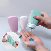 トラベルボトル 60ml 詰替え容器 小分け 旅行用品 シャンプー トリートメント 乳液 ボディーソープ ストッパー 出張 スポーツジム 携帯 持ち歩き くすみカラー おしゃれ かわいい 便利 お泊り 漏れ防止