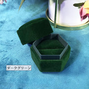 ジュエリーボックス 指輪ケース ジュエリーケース ギフトボックス リングボックス リングケース プレゼント 贈り物 ピアス イヤリング ベルベット調 高級感 おしゃれ カラバリ 記念日