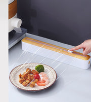 ラップケース ラップホルダー ラップカッター スライド式 磁石 マグネット付き キッチン用品 ラップカット 収納 アルミホイル クッキングシート 冷蔵庫 台所