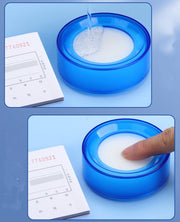 事務用スポンジ 2個セット 紙めくり フィンガーウェットスポンジ 文房具 事務用品 書類整理 コンパクト シンプル 便利アイテム オフィス 会計作業