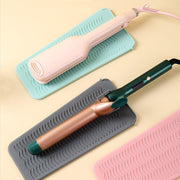 ヘアアイロンマット 耐熱マット 収納ケース カバー 収納ポーチ パッド 包む 壁掛け 持ち運び 焦げ防止 丸める 旅行 トラベル