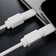 ケーブルプロテクター 2個セット 保護カバー 断線防止 ねじれ防止 保護 便利 充電ケーブル iPhone用 Android用 USB用