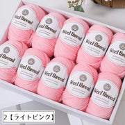 毛糸 ウール 羊毛 並太 50g 手編み 手芸 ハンドメイド 手作り 編み物 マフラー ニット セーター カーディガン 秋冬