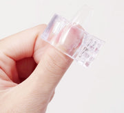 ネイルクリップ 5個セット ネイルチップ固定 ポリジェル用 ネイルチップ 付け爪 ネイルツール 長さ出し ネイルエクステンション チップフォーム