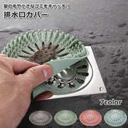 排水口カバー 蓋 ふた ストッパー ヘアキャッチ バス用品 浴室 キッチン 水まわり シンク 台所 洗面台 お風呂 生ごみ