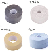 防水テープ 汚れ防止 3.2m 3.8cm DIY 水回り シンクまわり キッチン バス トイレ 台所 浴室 シンク コーナー 隙間