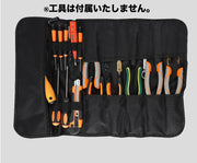 ツールバッグ 工具袋 工具収納 ロールケース 持ち手付き 大容量 折りたたみ オックスフォード 持ち運び便利 工具入れ 保管 工具差し 工具ケース 工具バッグ 整理 スッキリ
