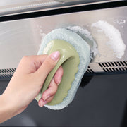 キッチンたわし 単品 ハンドル付 ソフトタイプ たわし クリーニングブラシ ガスレンジ タイル 壁 浴室 水回り 取っ手付きクリーナー 掃除用品 日用雑貨 グリーン ピンク ブルー