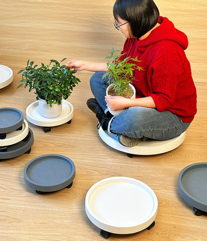 プランタースタンド キャスター付き フラワースタンド 鉢台 アイアン 植木鉢置き 商品画像3