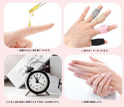 指ケアサポーター 単品 保護サポーター 指サポーター 保護 サポーター 指 指関節 乾燥対策 面ファスナー ケア 固定 乾燥
