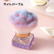 ダストブラシ ジェルネイル パウダーブラシ ネイルアート ネイルグッズ メイクグッズ 化粧 メイク ブラシ ダスト除去 ラインストーン 凸凹