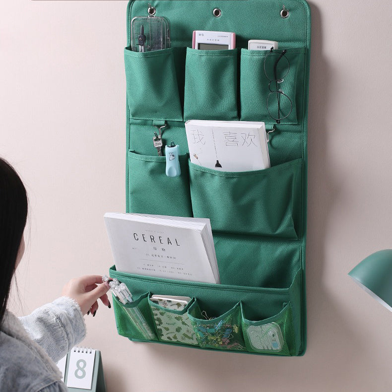 ウォールポケット 収納ポケット 小物入れ 粘着フック付き 壁面収納 壁掛け収納 商品画像2