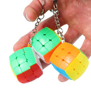 ジーニアスキューブ ルービックキューブ ミニルービックキューブ キーホルダー マジックキューブ かわいい おしゃれ 3×3 キーチェーン 立体パズル