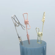 メモクリップ 単品 メモホルダー ペインティングクリップ メモ立て クリップホルダー スタンド カード立て 雑貨 インテリア 文具 無地 単色 シンプル