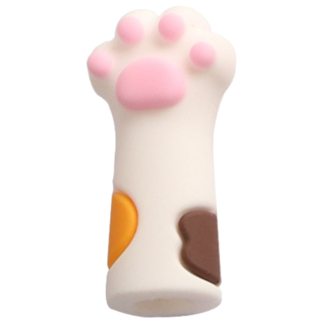 ニッパーキャップ ニッパーカバー シリコンキャップ 単品 爪切り保護カバー ネイルニッパーキャップ 猫の手 肉球 シリコン かわいい