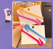 ヘアゴムカッター 単品 1個 子ども キッズ レディース 子供 大人 ワンタッチ 痛くない 切る 取る 髪留め ヘアアレンジ 便利
