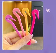 ヘアゴムカッター 単品 1個 子ども キッズ レディース 子供 大人 ワンタッチ 痛くない 切る 取る 髪留め ヘアアレンジ 便利