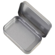 小物入れ 収納ケース 缶ケース ブリキ缶 蓋付き コンパクト シンプル スクエア 四角 小物 雑貨 収納 無地 マルチケース
