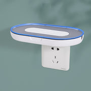 ウォールシェルフ ウォールラック インテリア 収納 コンセントカバー 装飾コンセント 充電トレー スマホスタンド コード収納 棚 玄関 寝室 簡単取付