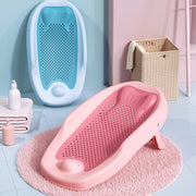 バスネット ベビーバス用品 折り畳み 赤ちゃん 新生児 沐浴補助 お風呂 滑り止め付き 寝そべりサポート メッシュ 通気性 折りたたみ式